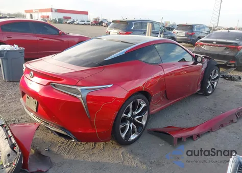 2018 Lexus Lc 500 z USA, uszkodzony, nr VIN JTHHP5AYXJA001361